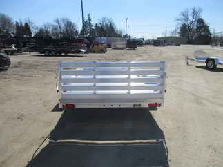 2019 Aluma 81x14  Aluminum Single Axle Utility 8114BT