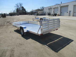 2019 Aluma 81x14  Aluminum Single Axle Utility 8114BT