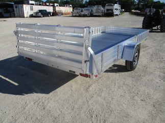 2019 Aluma 81x14  Aluminum Single Axle Utility 8114SR