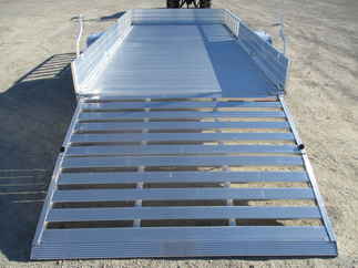 2019 Aluma 81x14  Aluminum Single Axle Utility 8114SR