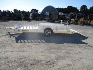 2019 Aluma 81x14  Aluminum Single Axle Utility 8114SR
