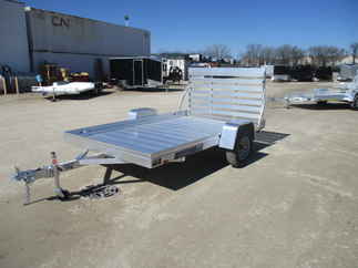 2019 Aluma 78x10  Aluminum Single Axle Utility 7810ES