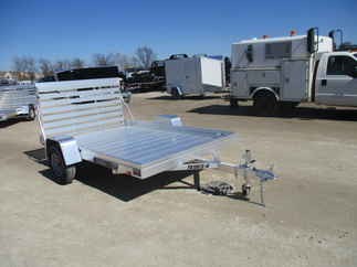 2019 Aluma 78x10  Aluminum Single Axle Utility 7810ES