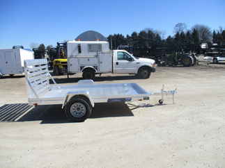 2019 Aluma 78x10  Aluminum Single Axle Utility 7810ES