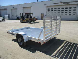2019 Aluma 78x10  Aluminum Single Axle Utility 7810ES