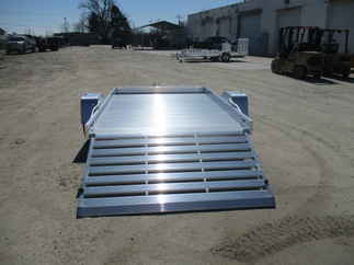 2019 Aluma 78x10  Aluminum Single Axle Utility 7810ES