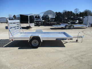 2019 Aluma 78x12  Aluminum Single Axle Utility 7812ES