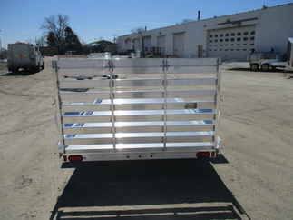 2019 Aluma 78x12  Aluminum Single Axle Utility 7812ES