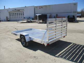 2019 Aluma 78x12  Aluminum Single Axle Utility 7812ES