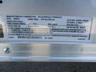 2018 Atlas 8x14  Enclosed Cargo AU814TA2