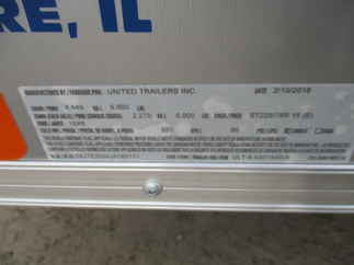 2018 United 8.5x20  Enclosed Car Hauler ULT-8.520TA50-S