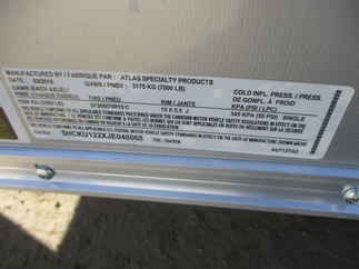2018 Atlas 7x12  Enclosed Cargo AU712TA2-R