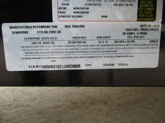 2018 Rice 82x16  Utility TST8216