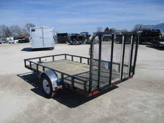 2018 PJ 77x12 U7 Single Axle Utility U721231DSGK