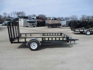 2018 PJ 77x12 U7 Single Axle Utility U721231DSGKA