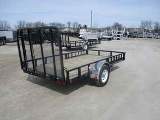 2018 PJ 77x12 U7 Single Axle Utility U721231DSGKA