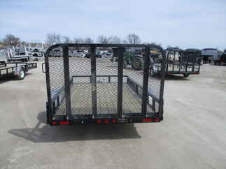 2018 PJ 77x12 U7 Single Axle Utility U721231DSGKA