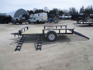 2018 PJ 77x12 U7 Single Axle Utility U721231DSGKA