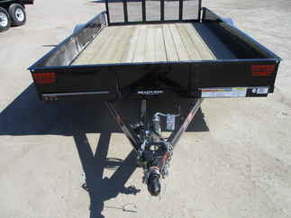 2018 PJ Trailer 83x12 U8 Single Axle Utility U821231DSBK5