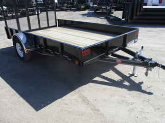 2018 PJ Trailer 83x12 U8 Single Axle Utility U821231DSBK5