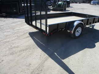 2018 PJ Trailer 83x12 U8 Single Axle Utility U821231DSBK5