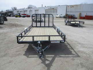2018 PJ Trailer 83x14 U8 Single Axle Utility U821431DSGK