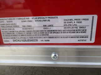 2018 Atlas 7x16  Enclosed Cargo AU716TA2-R