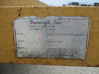 1989 Dynaweld 76x14  Equipment 