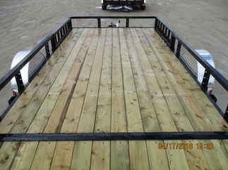 2019 PJ Trailer 83x14 U8 Single Axle Utility U821431DSBKA