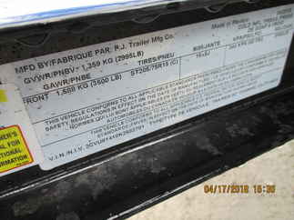 2019 PJ Trailer 83x14 U8 Single Axle Utility U821431DSBKA