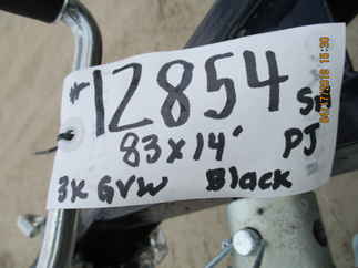 2019 PJ Trailer 83x14 U8 Single Axle Utility U821431DSBKA