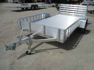 2019 Aluma 81x12  Aluminum Single Axle Utility 8112BT