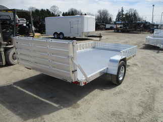 2019 Aluma 81x12  Aluminum Single Axle Utility 8112BT