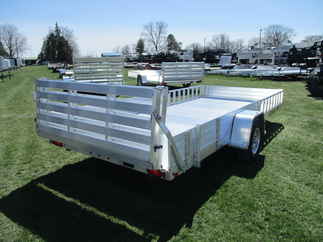2019 Aluma 81x15  Aluminum Single Axle Utility 8115SR