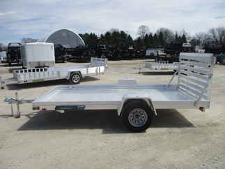 2019 Aluma 78x12  Aluminum Single Axle Utility 7812ES