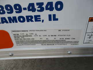 2019 United 8.5x20  Enclosed Car Hauler ULT-8.520TA50-S