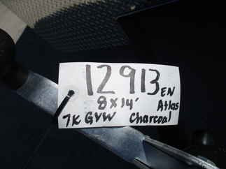 2018 Atlas 8x14 Enclosed Cargo AU814TA2-R