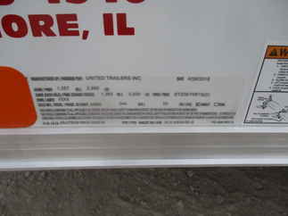 2019 United 5x8  Enclosed Cargo XLE-58SA30-S