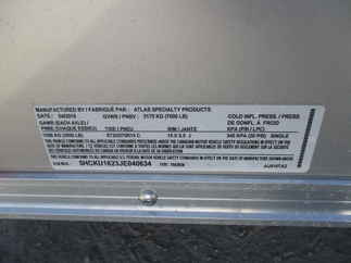 2018 Atlas 8x16  Enclosed Cargo AU816TA2-R
