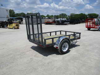 2019 PJ Trailer 60x8 U6 Single Axle Utility U620831DSGG