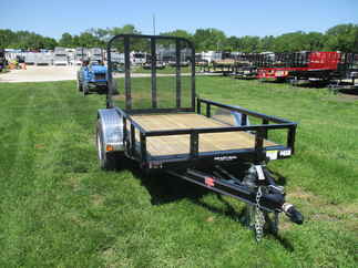 2019 PJ Trailer 60x8 U6 Single Axle Utility U620831DSGK