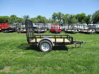 2019 PJ Trailer 60x8 U6 Single Axle Utility U620831DSGK