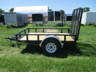 2019 PJ Trailer 60x8 U6 Single Axle Utility U620831DSGK