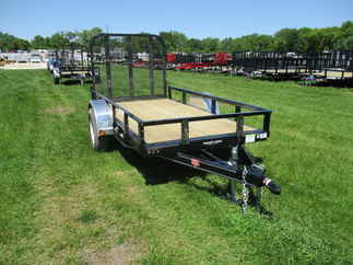 2019 PJ Trailer 60x10 U6 Single Axle Utility U621031DSGK