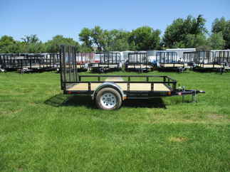 2019 PJ Trailer 60x10 U6 Single Axle Utility U621031DSGK