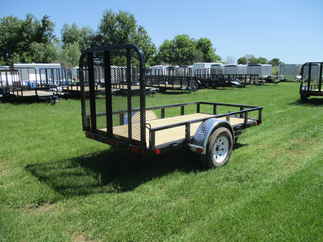 2019 PJ Trailer 60x10 U6 Single Axle Utility U621031DSGK