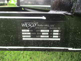 2018 Wesco 76x14 Utility