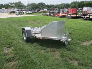 2012 Aluma 51x8.8  Aluminum Single Axle Utility MC1F
