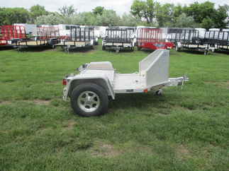 2012 Aluma 51x8.8  Aluminum Single Axle Utility MC1F