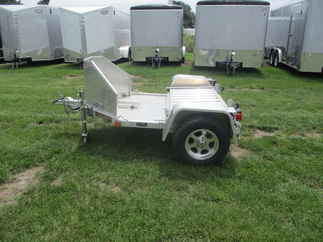 2012 Aluma 51x8.8  Aluminum Single Axle Utility MC1F